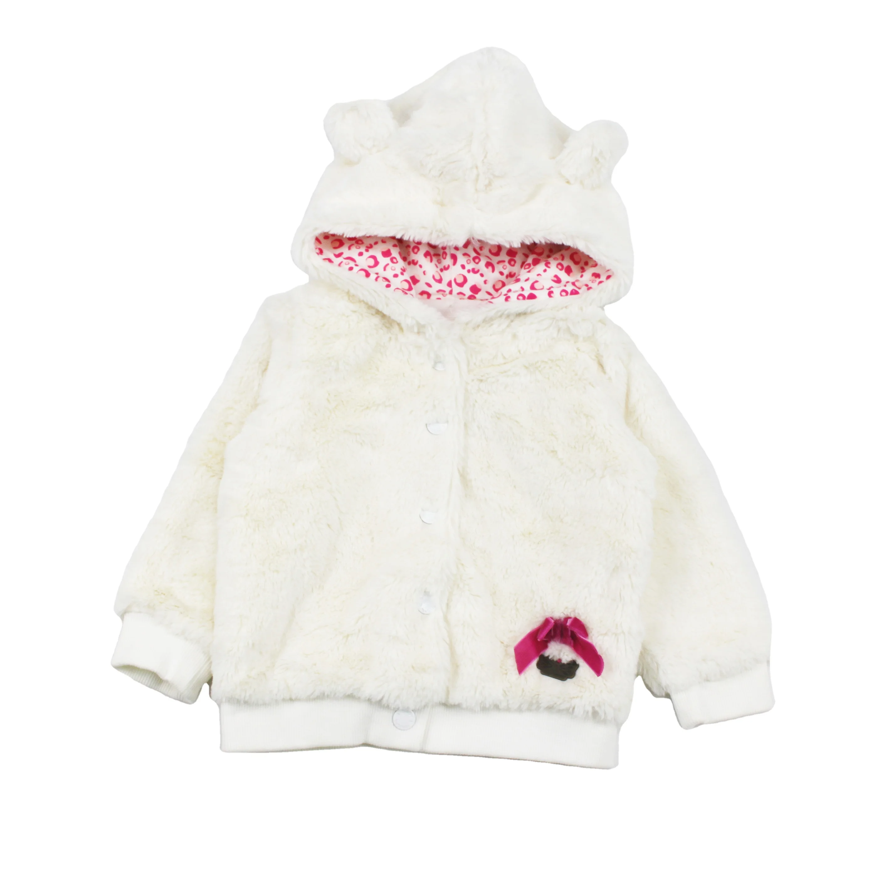 
New Trend Very Good Price White Shell 100% Polyster Movement Baby Jacket 