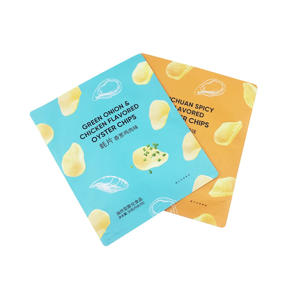 Food Packaging Small Doypack Stand up Pouch Chips Candy Peanut Coconut Plastic Aluminum Foil PE Gravure Printing Mylar Bag