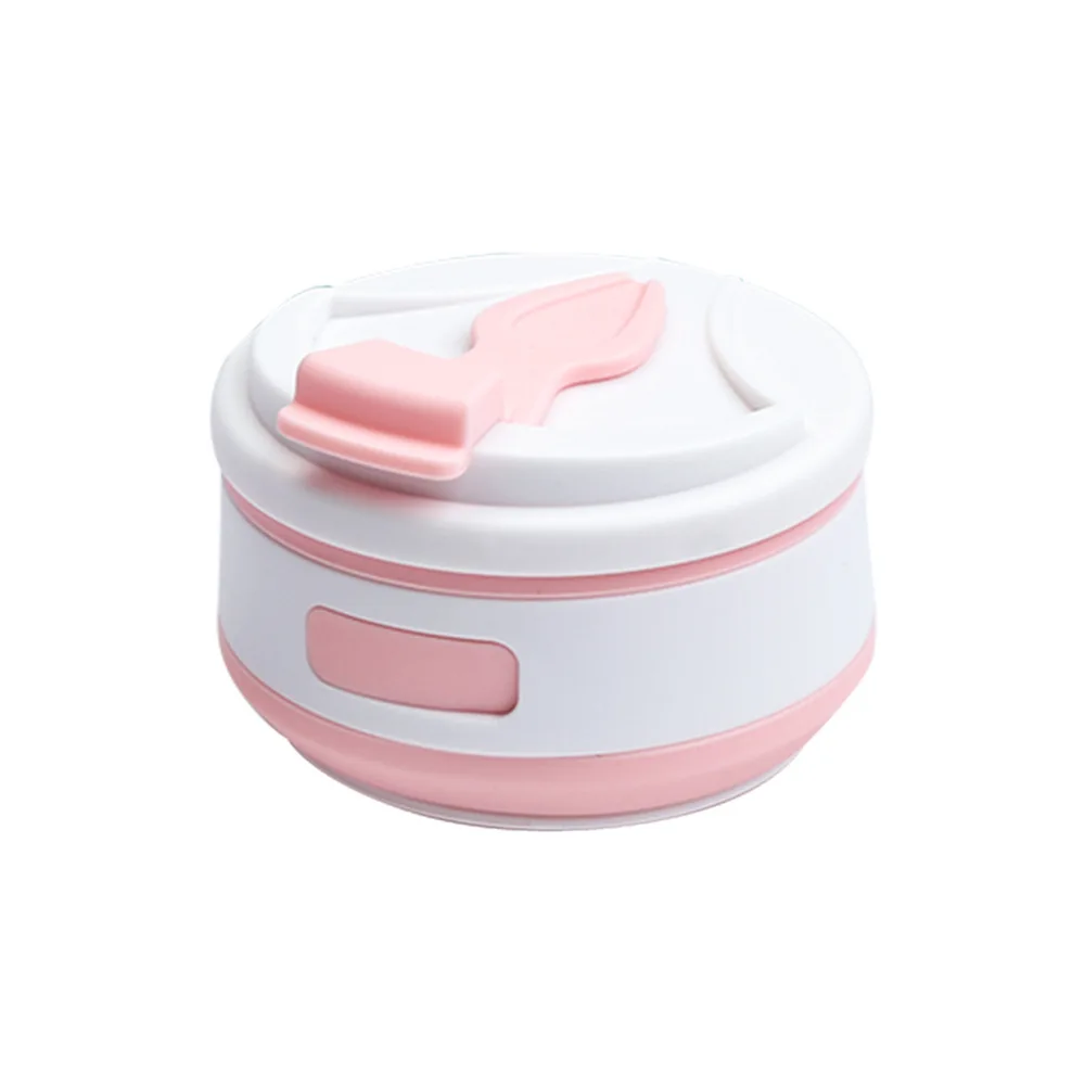Wholesale Portable Collapsible Travel Coffee Cup Silicone 350ml Foldable Water Cups Outdoor Camping Travel Mug