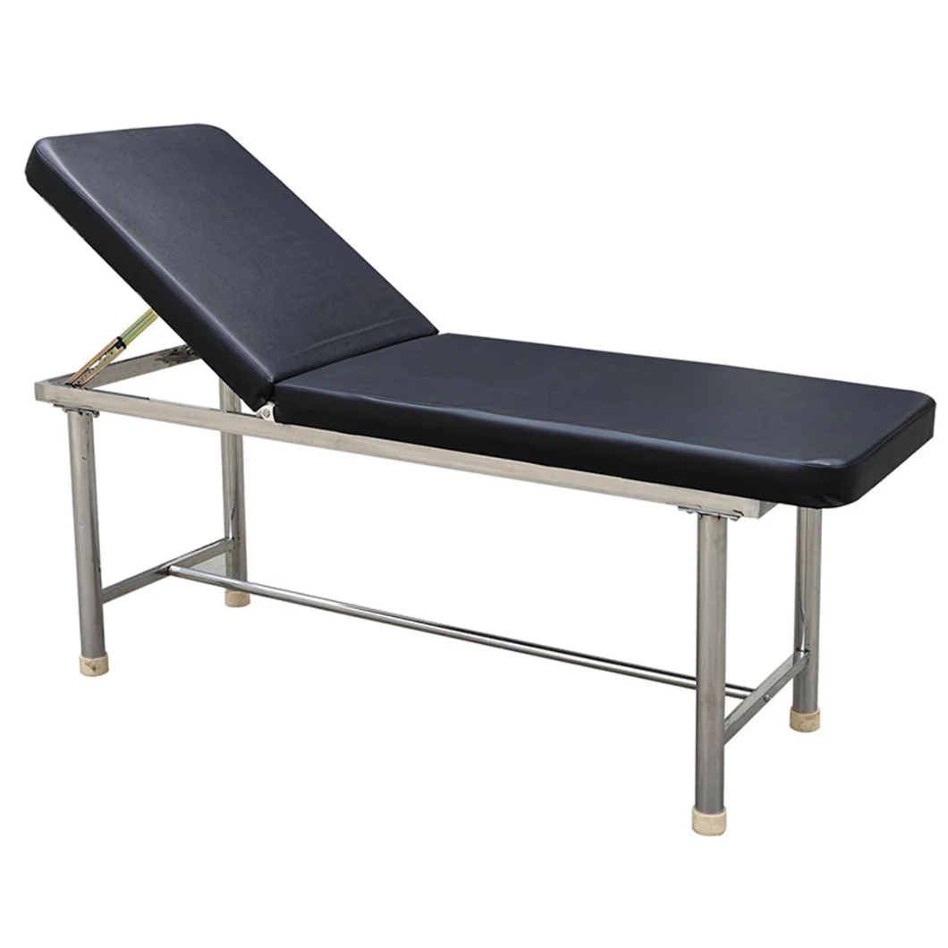 Factory Sale Medical Stainless Steel  Examination Bed Stable Safe Examination Table