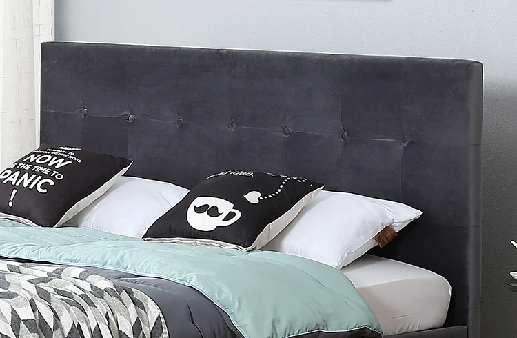 Willsoon furniture 1274G space saving home furniture leather bed furniture lift up storage queen bed