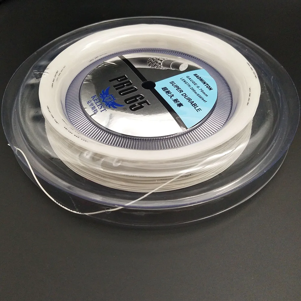 
Hot Selling Durable Super Hardy Nylon Badminton Racket String For Professional Player 