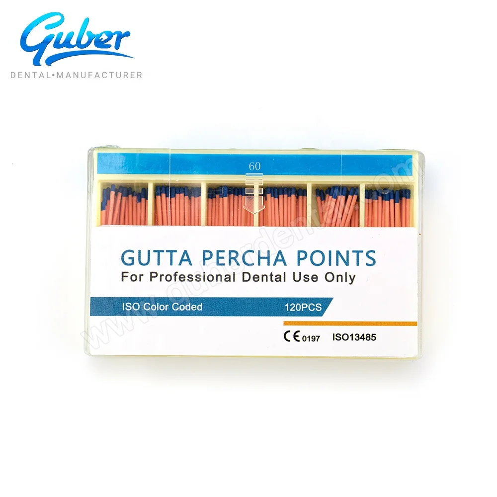 ISO Gutta Percha In Endodontics Gutta Percha Types Gutta Percha Points for Endodontics Oral Therapy Equipment