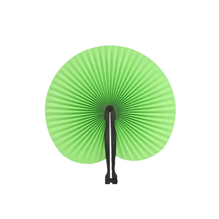 2019 Mini Folding Chinese Paper Fan - Wedding Favour Round Paper Fan