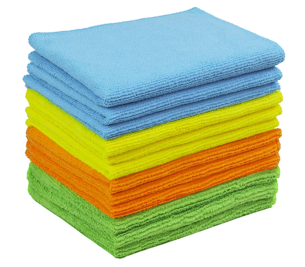 40*40cm 300gsm microfiber towel   80% Polyester 20%polyamide Cleaning Cloth Polishing Car Microfiber Cloth Car Kitchen Towels