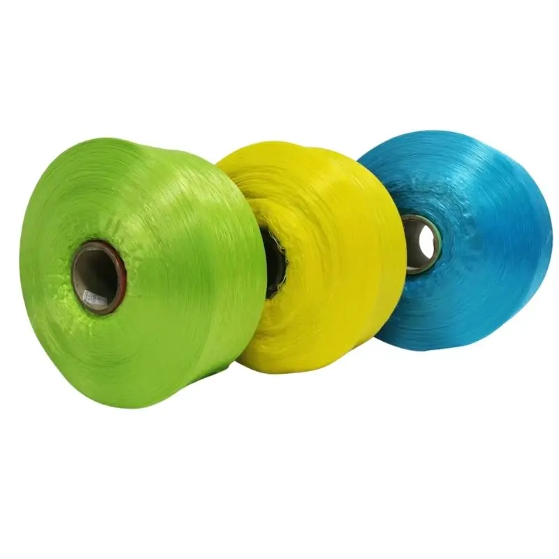 FDY  Eco Friendly Color 100% Polypropylene Yarn for Webbing