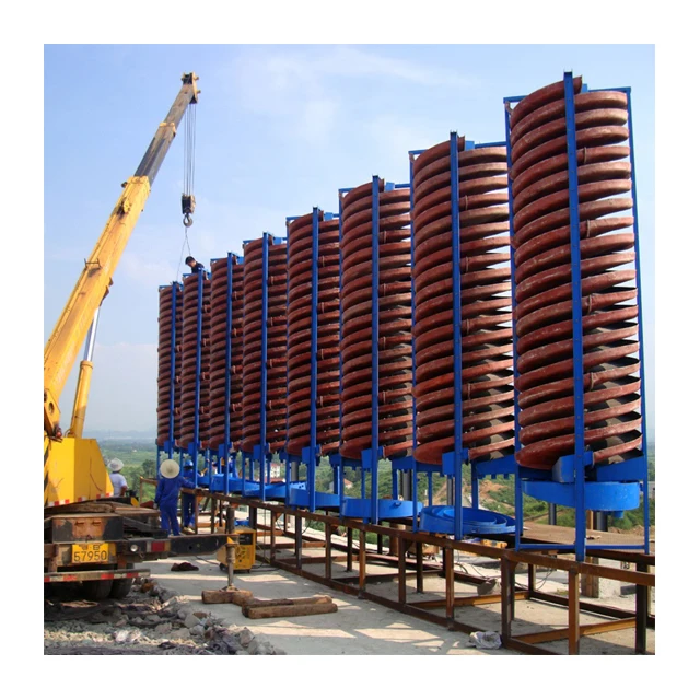 Plastic Glass Fiber Spiral Chutes 5LL-1200 Spiral Chute