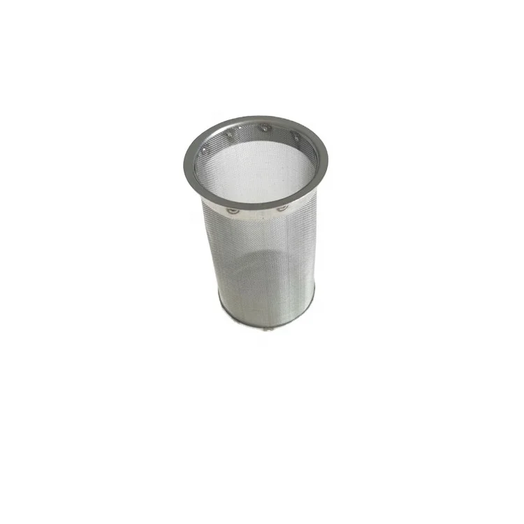 25 50 micron stainless steel filter mesh circular braided mesh tube