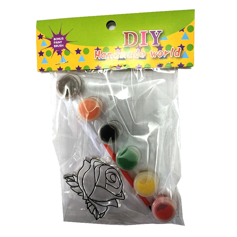 Trending Sales Kids Toys Diy Animal Pack Kids Educational Toy Crystal Window Art Materials