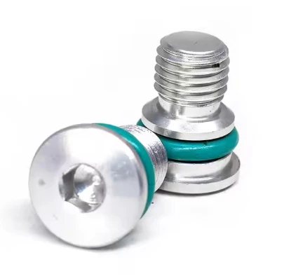 Stainless Steel /Aluminum Thread Plug OEM cnc Turning Sealing Element