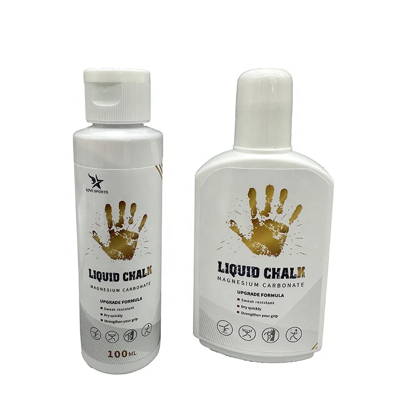 High Quality 50ml 100ml 200ml 250ml Sports Liquid Chalk Climbing Gym