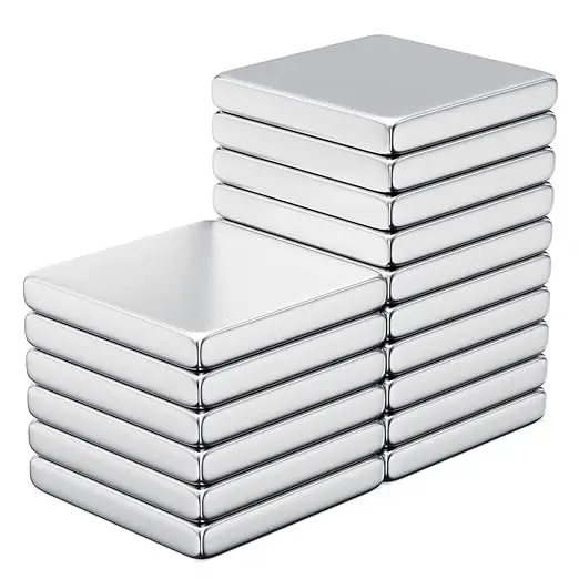 N52 Super Strong Neodymium Square Magnet Permanent Rare Earth Magnet Block Powerful Magnets for Industrial