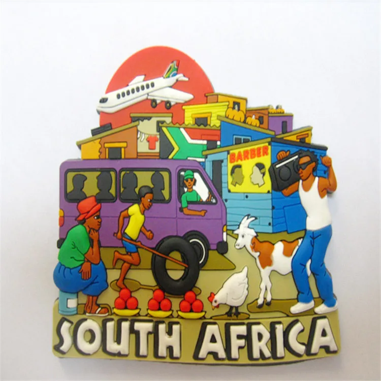 Custom Design Pvc Fridge Magnet Sticker refrigerator stickers for souvenir gift home decoration