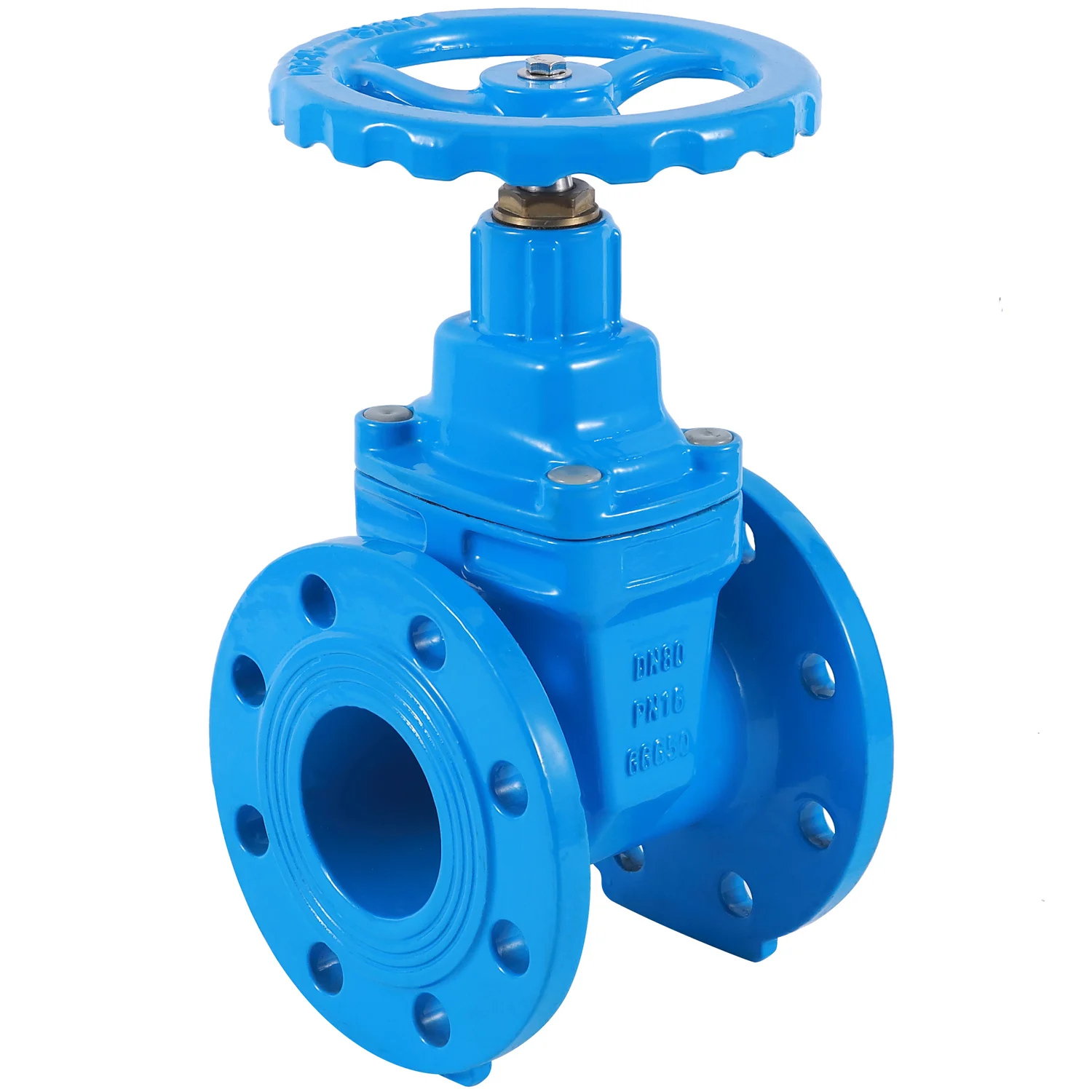2024 PN10 DN800 Resilient Seat Cast Iron Non Rising Stem Soft Seal Wedge Gate Valve