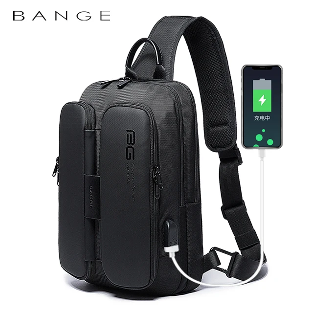 2020 hot sell korean bag slings wholesales anti theft men crossbody shoulder  custom new fashion casual men sling bag