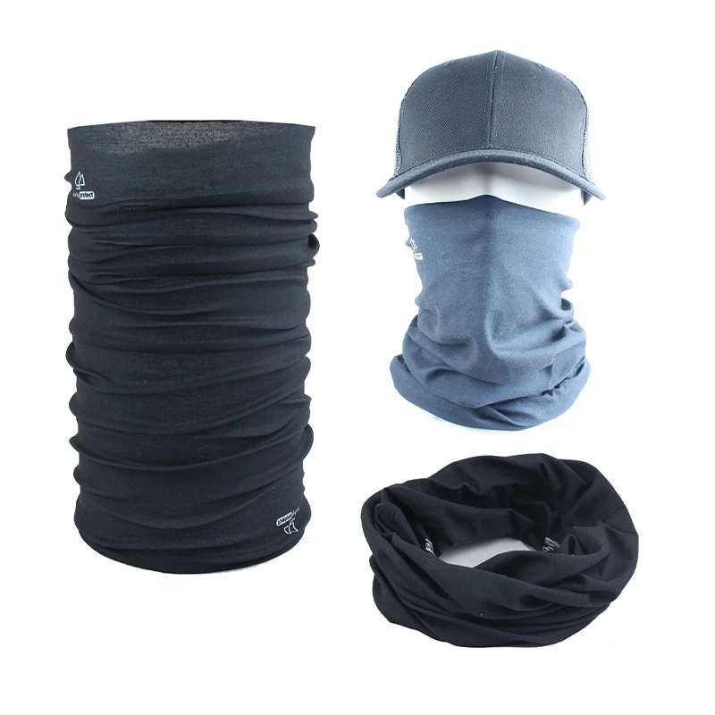 Wholesale Custom Logo Bandana Buffss Breathable Fishing Neck Gaiter Women Beanie Buffss Headwear