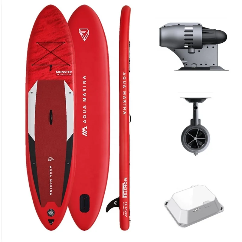 Factory Sale Motor Powerful Electric Surfing Board Inflatable Paddle Board Carbon Fiber Stand Up SUP Paddle Board