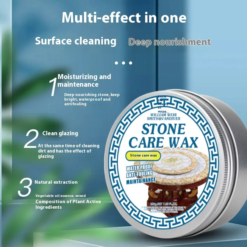 Sustainable Marble Stone Polishing Wax Liquid Maintenance Floor Wax Paste with Waterproof Care Tile Wax Coating Agent wholesale