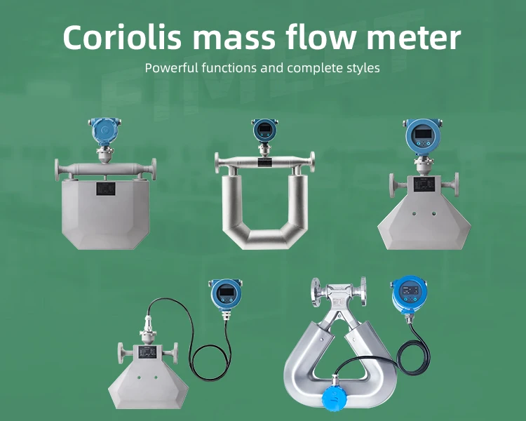 -220 degree liquid nitrogen Coriolis force mass flowmeter coriolis density temperature volume measurement
