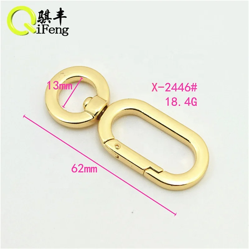 QIFENG Factory Directly China Cheap Key chain Hooks Swivel Snap Hook Buckles for bag