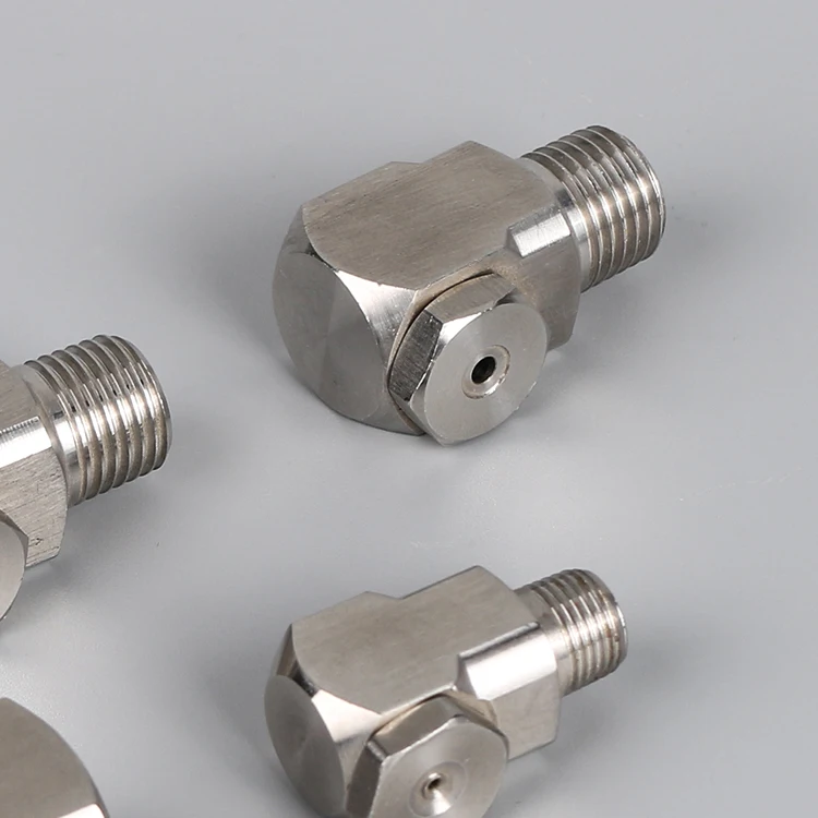 Stainless Steel 1/4 Two Piece Hollow Cone Spray Nozzle