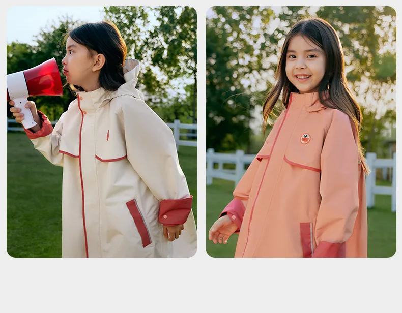 Детское непромокаемое дождевик с принтом