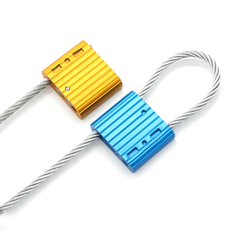 JCCS005 High quality Cheap price Security Cable seal steel body with laser printed serial number