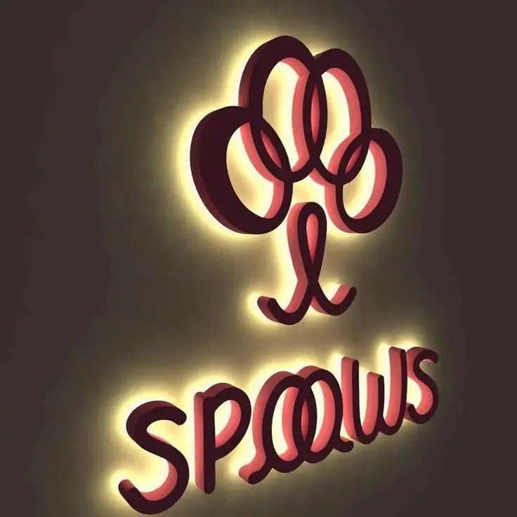 New Fashion Led Illuminated Sign Led Shop Sign 3d Stainless Steel Letters Light up Letters Acrylic Sign