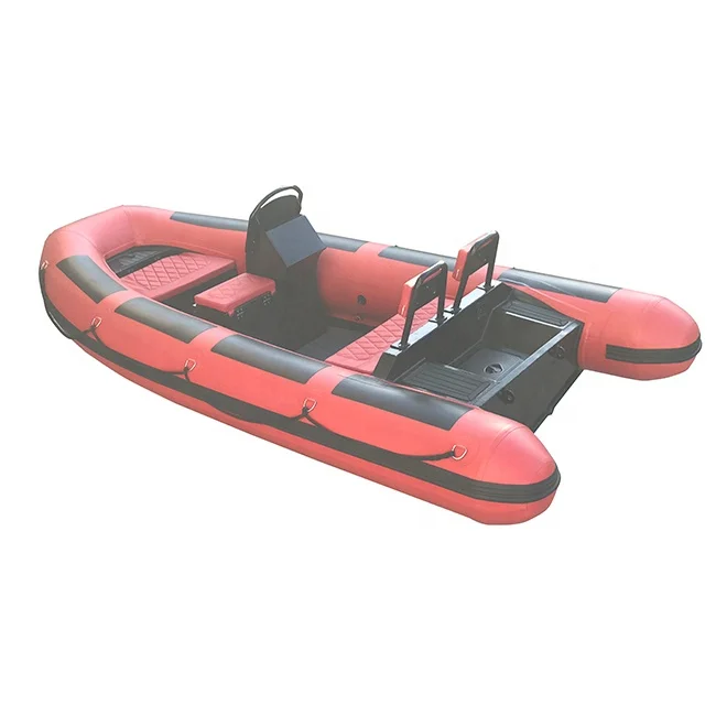  6 people 3.9 m V Shape Hypalon RIB390 Rescue Inflatable