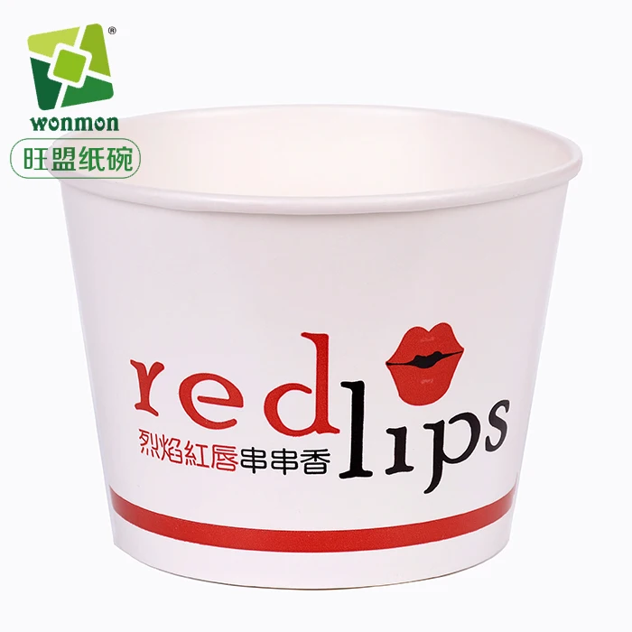 
Ecofriendly disposable 28oz 850ml Kraft paper bowl 