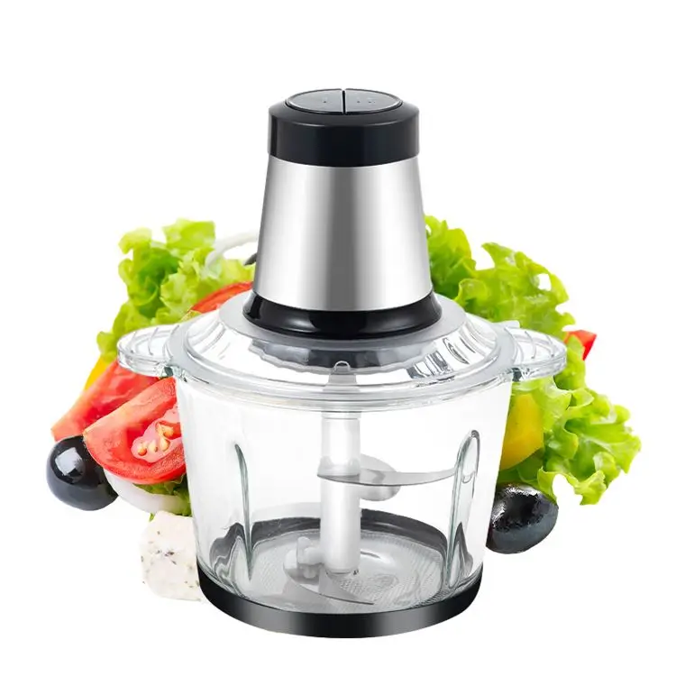 Peeled vegetable electric salad juice 4 in 1 garlic glass meat processor, food chopper/