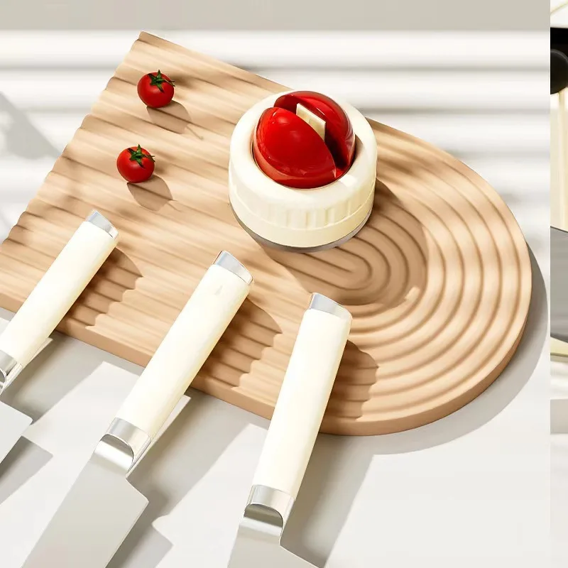 Professional Quick Household Kitchen Knife Scissors Sharpeners New round Ball Suction Design for Home Use