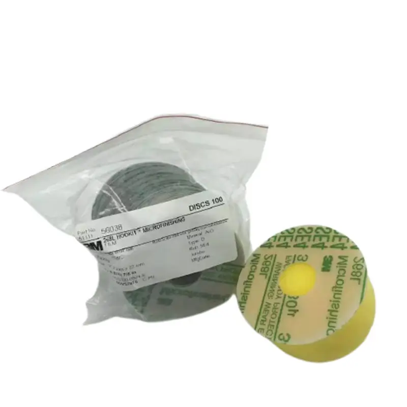 3M 268L 3 Inch Hook And Loop And Spa Dry Grinding Sandpaper Sanding Discs For Polishing