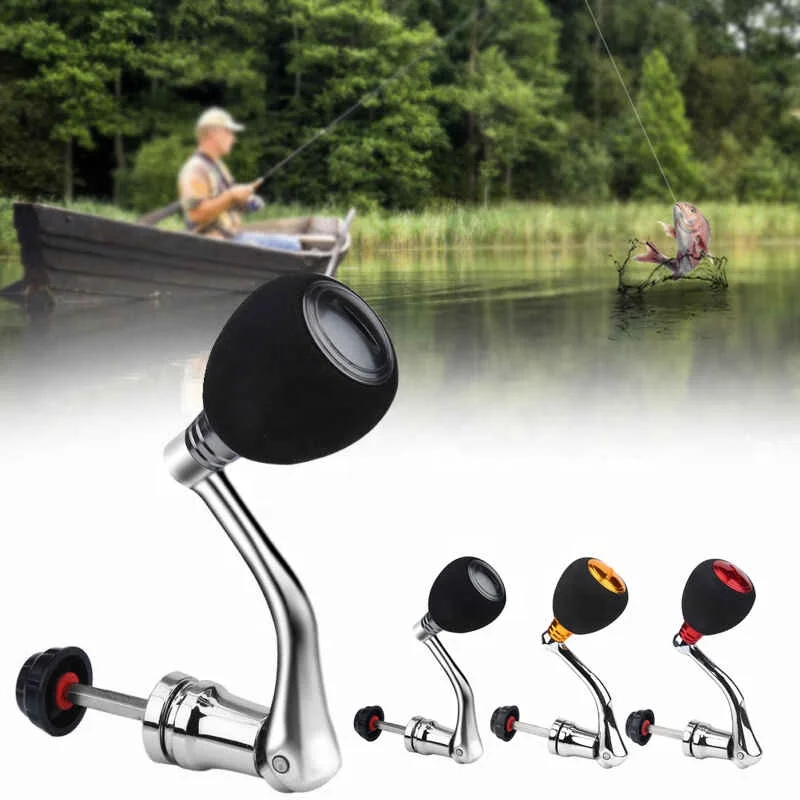 Metal Power Reel Handle Ball Knob Replacement For  Baitcasting Reel Optional Universal Types Wheel Accessories