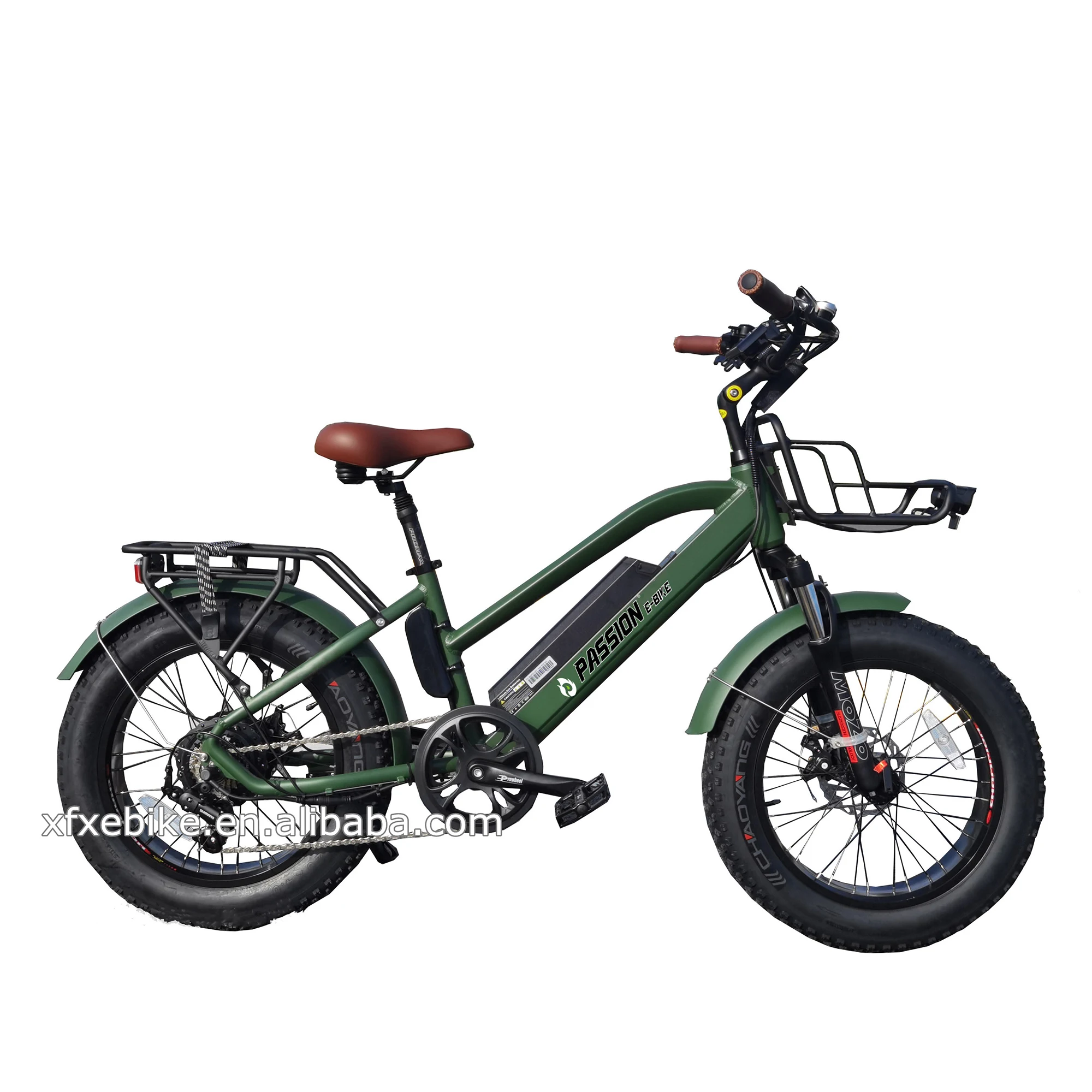 2022 Fat Tire 20 Inch Step Thru Ebike Snow 500W Kids Electric Bike Electronic City Bicycle For Children