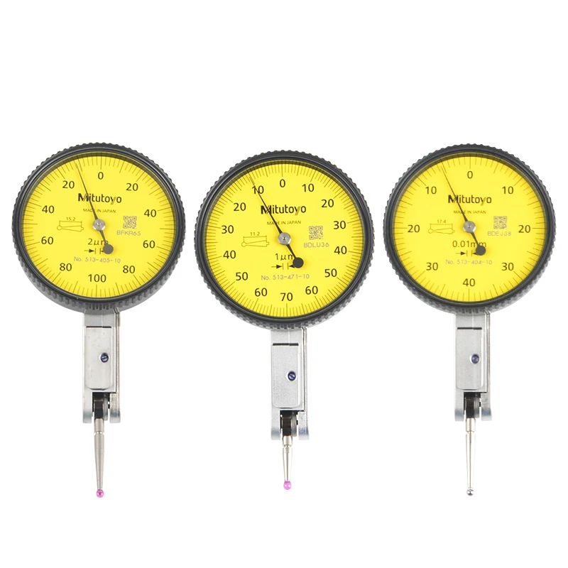 High Quality Miniature Function Mechanical Types Of Dial Gauge Test Lever Indicator With 0-0.8mm Meter Precise 0.01