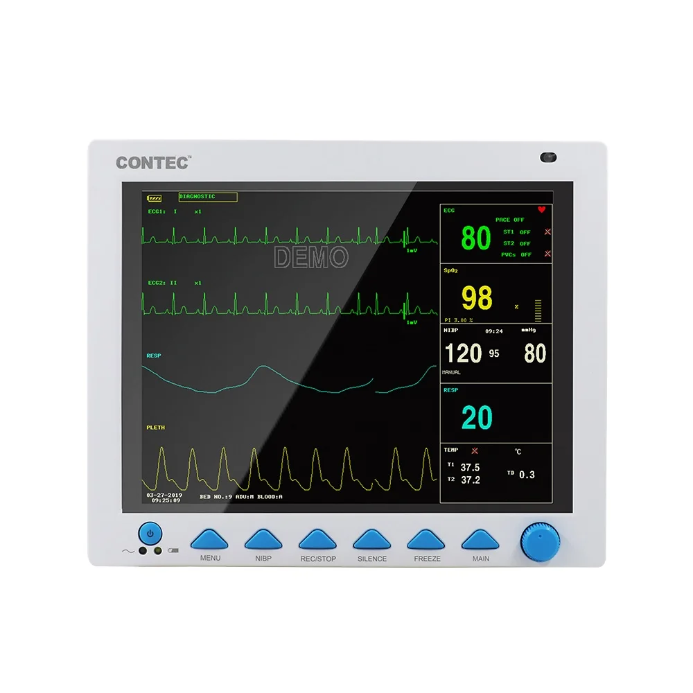CONTEC CMS8000 telemedicine wall mounted patient vital medical monitor