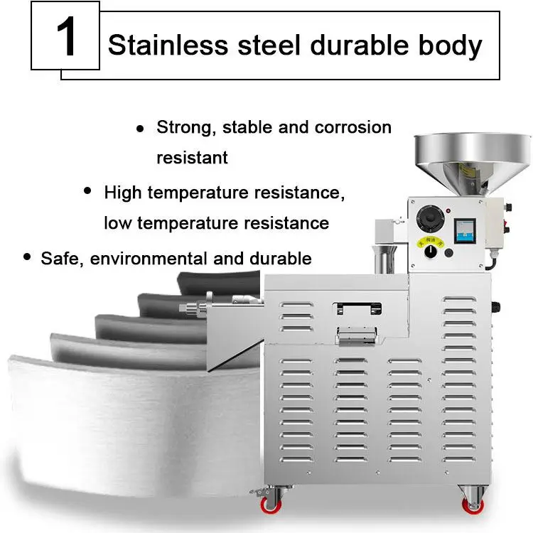 2024 Comply with European standards Small Cold Press Oil Machine