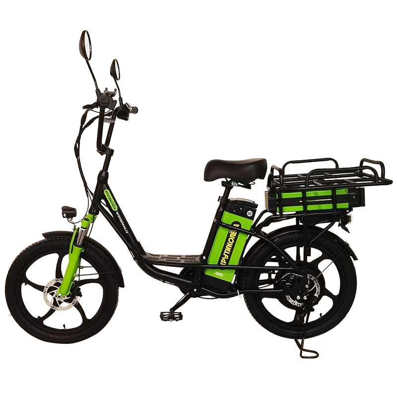 20inch 500W 60V long tail cargo bike electric ebike e-cargo family e bicycle