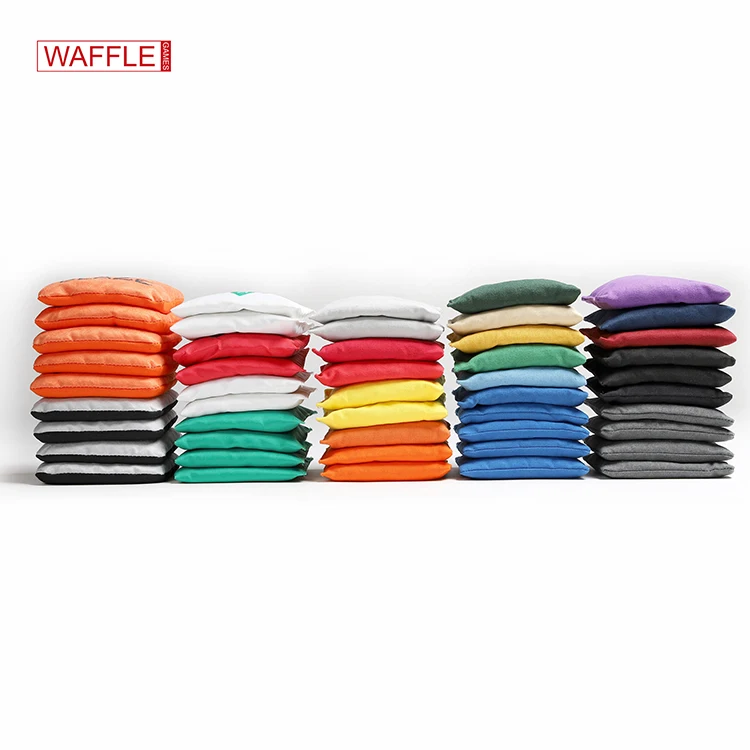 
WAFFLE GAMES Premium ACL ACO Standard Official Size Cornhole Bags 