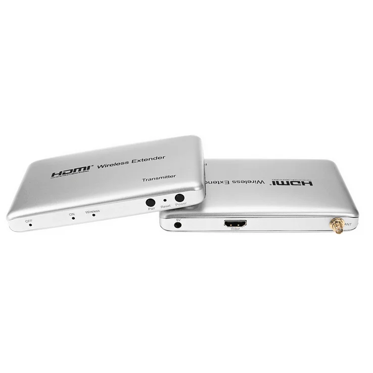 Горячий продукт 50 м беспроводной HDMI Extender до 50 м передатчик и приемник