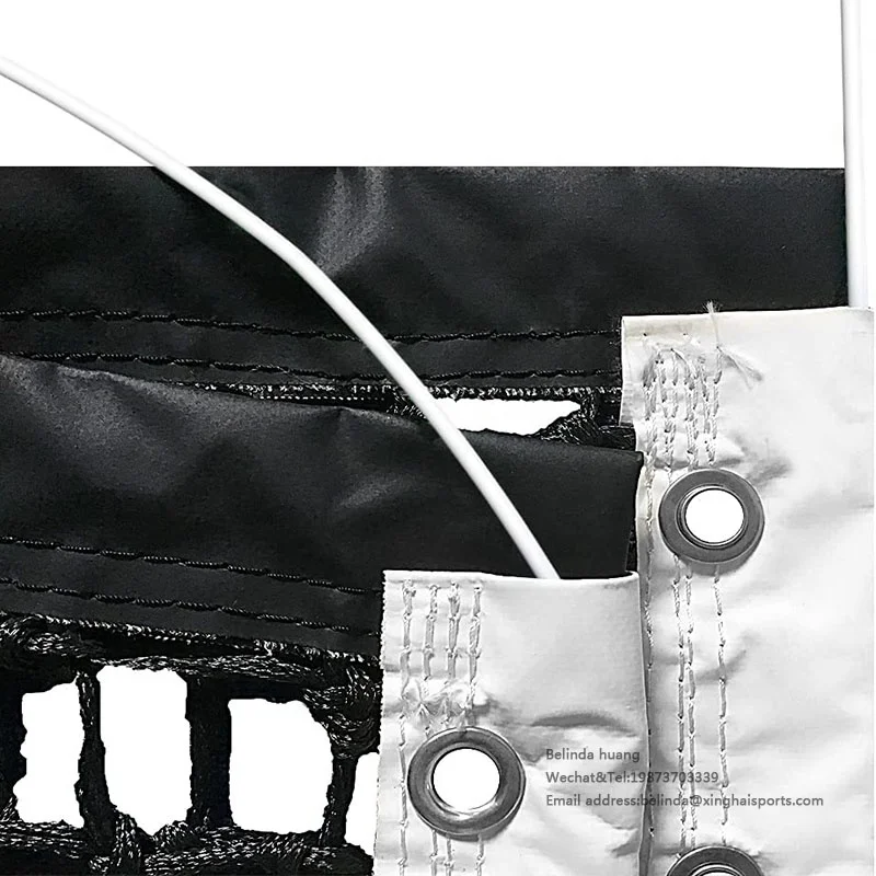 Спортивные товары, профессиональная сетка для теннисной корты 42 дюйма, гарантия 2 года, двойная оплетка 4 мм