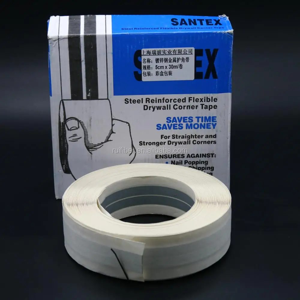 Гальванизированная стальная/алюминиевая угловая лента для гипсокартона гибкий угол который идеально подходит всех углов заводской поставки
