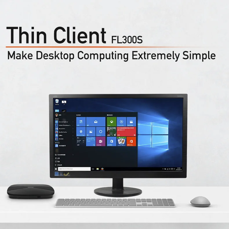 New PC Hot Zero Client PC RK3229 ARM A7 Processor Dual   New UI system RDP 10.6 support Screen broadcast Thin Client Computer