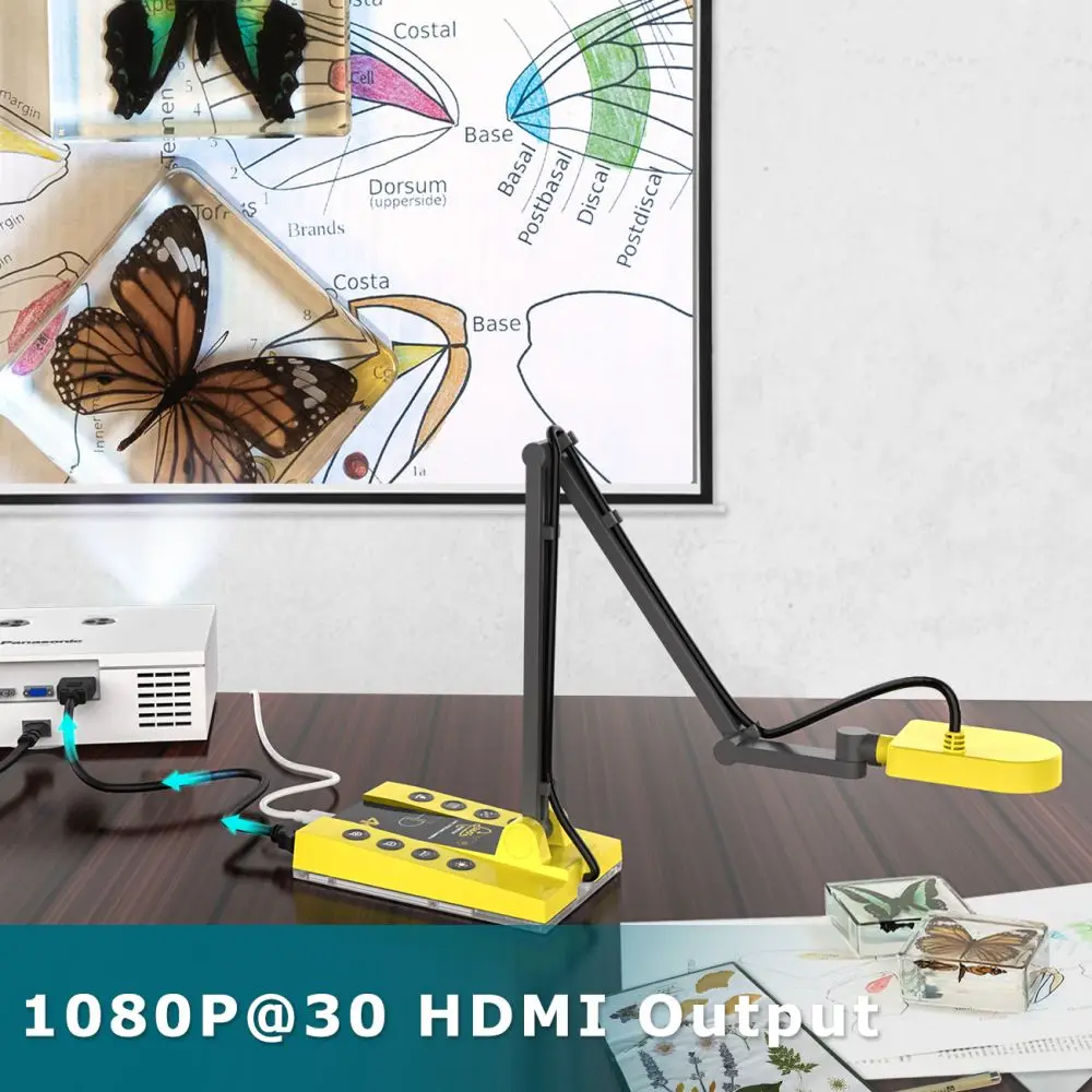 Portable Desktop Camera HDMI-compatible USB Camera Document Camera