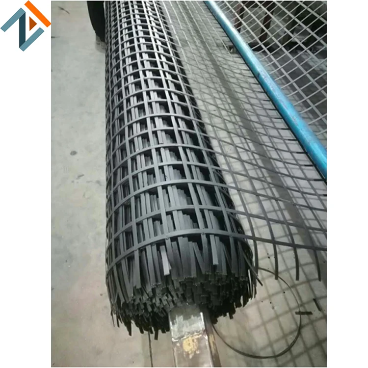 
Good HDPE geogrid steel plastic geogrid 