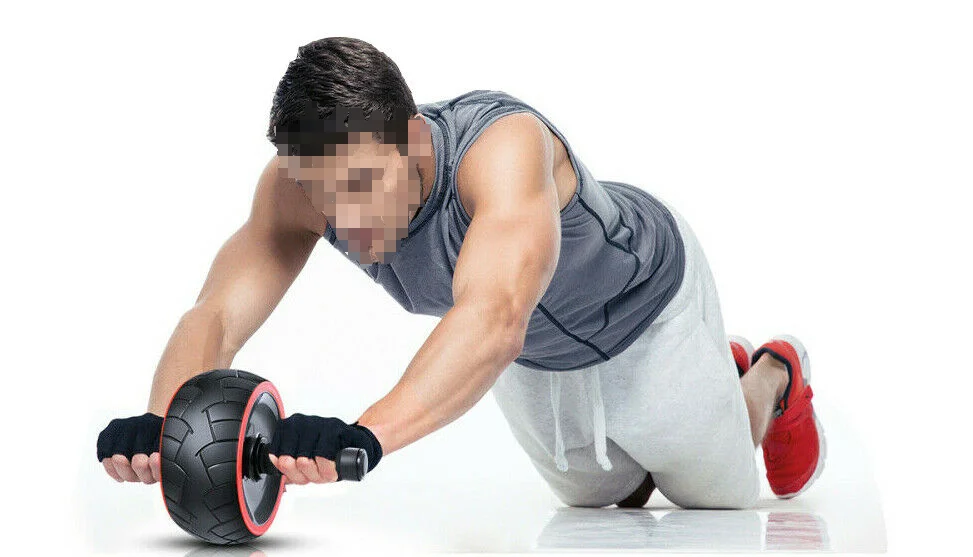 ONESTARSPORTS Ab Wheel Fitness Exercise Equipment Household Abdominal Wheel Roller With Knee Pad