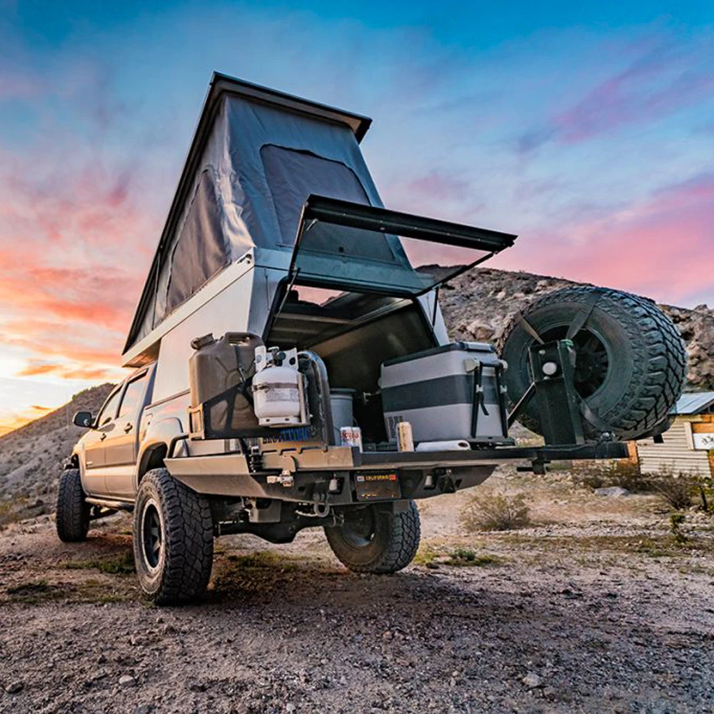 2025 Новый трейлер для кемпинга Kinlife 4x4 на колесах