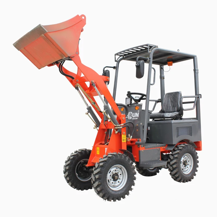 Everun New Small Electric Wheel Loader EREL04 0.4Ton Mini Compact Electric Loader With Bucket