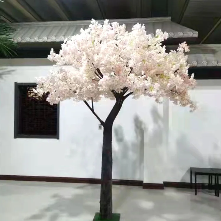 China supplier cheap large artificial big outdoor cherry pink cherry blossom tree for sale